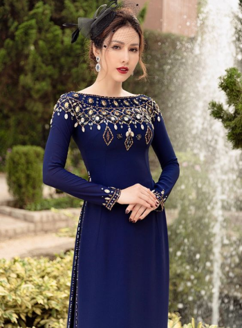 Áo dài bà sui 1