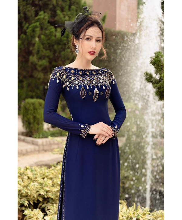 Áo dài bà sui 1